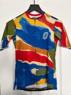 Ostroy “Watercolor” Women’s Cycling Jersey, Medium
